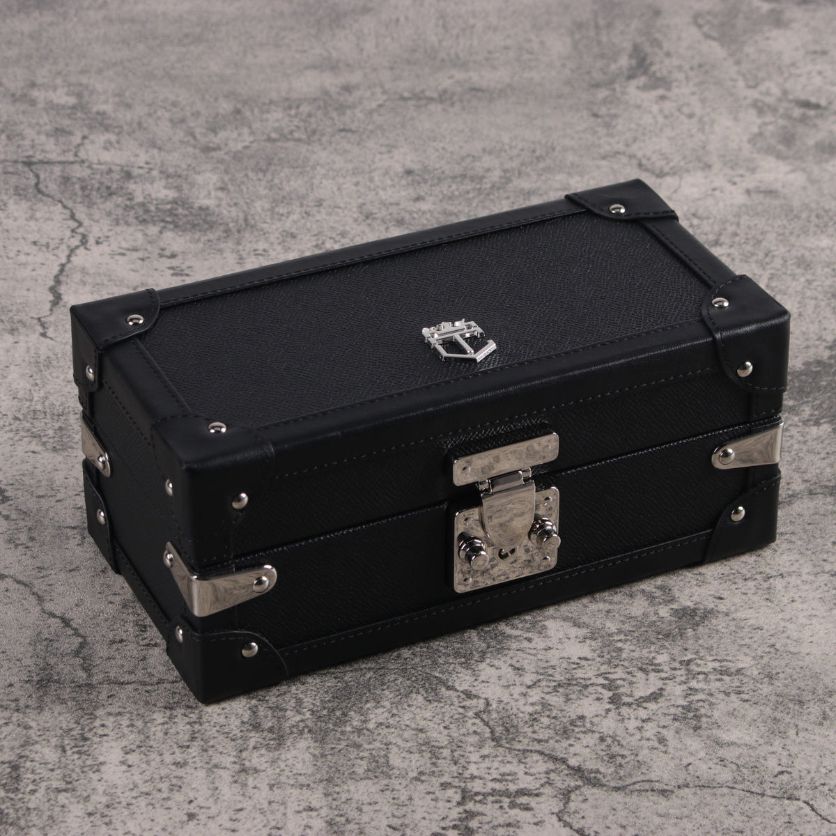 Three Watch Trunk - Founders Edition (Blue Alcantara)