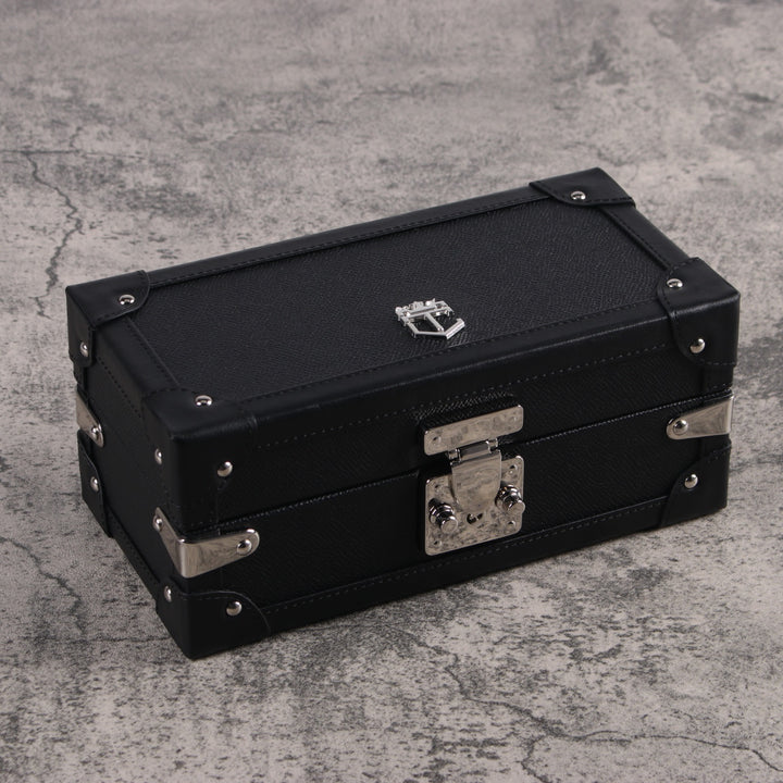 Three Watch Trunk - Founders Edition (Blue Alcantara)